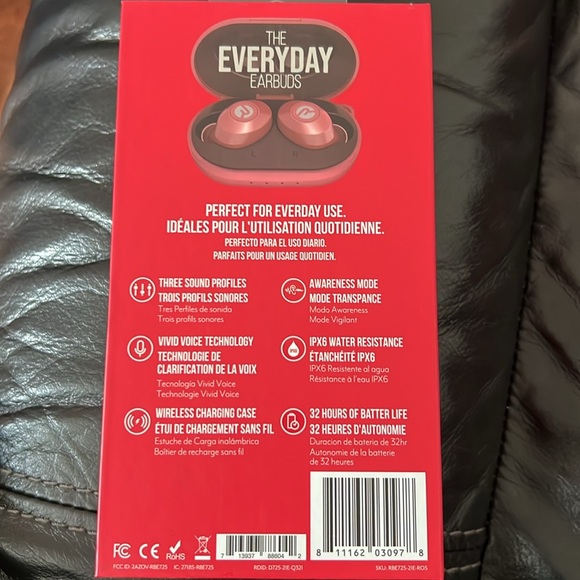 Raycon The Everyday Earbuds SEALED ROSE GOLD - Picture 2 of 3